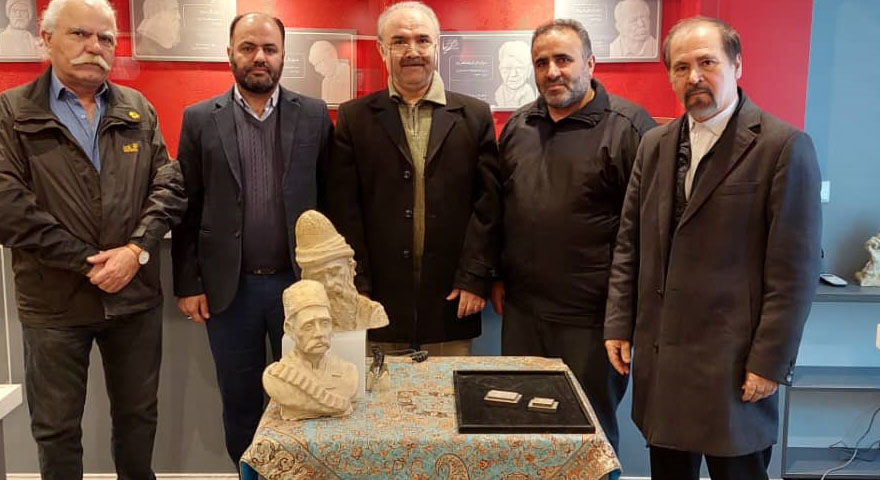 قالب تمبر فاخر سعدی امحاء شد