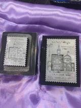 امحاء قالبهای تمبرینه طلا و نقره و بای متال امام رضا (ع) 1398