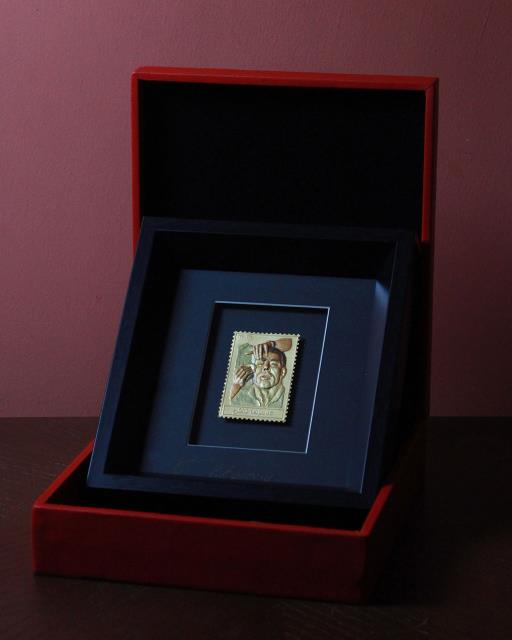 تمبر طلای یادبود و کلکسیونی تختی