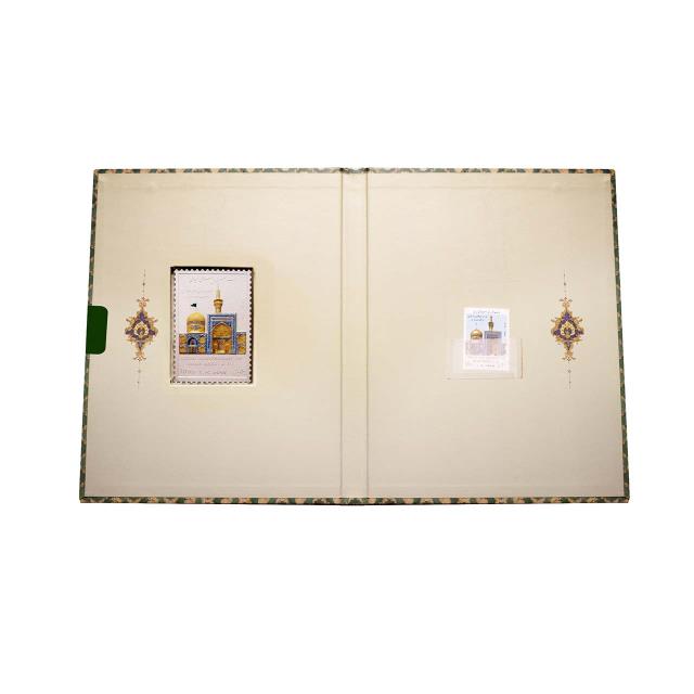 تمبرینه کلکسیونی امام رضا ( شامل طلا ، نقره و بای متال ) به مناسبت 1200 مین سال ورود امام رضا (ع) به ایران