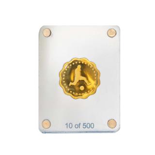 مدال ( سکه یادبود ) طلا پنجمین حضور ایران در جام جهانی فوتبال