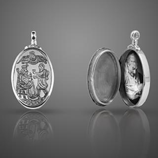 آویز نقره کارِ دست طرح میترا