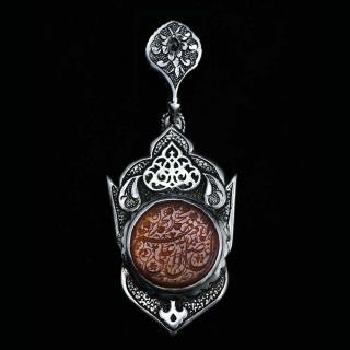 آویز نقره طرح پنج تن