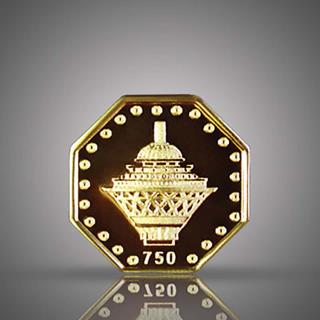 مدالیون(سکه یادبود) طلای برج میلاد