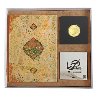 پک نوروزی با طرح سیب هفت سین همراه با کتاب فاخر و کلکسیونی نوروز